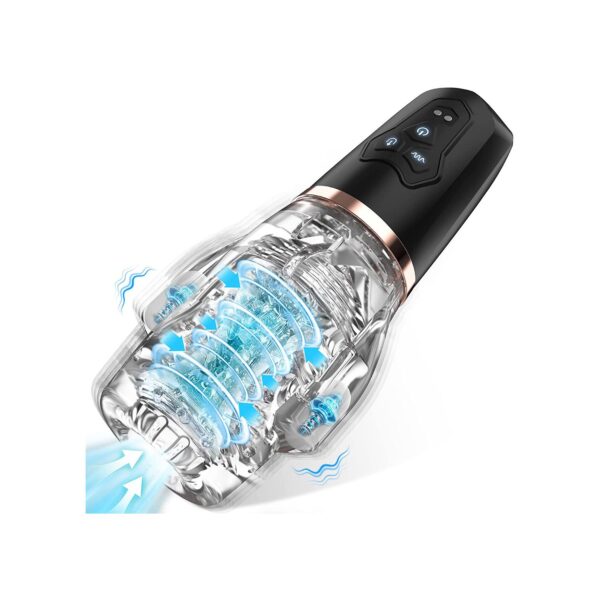 Emişli ve Titreşimli Çift Motorlu Mastürbatör - Görsel 1