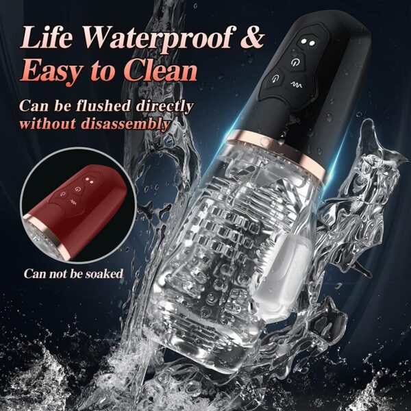 Emişli ve Titreşimli Çift Motorlu Mastürbatör - Görsel 3