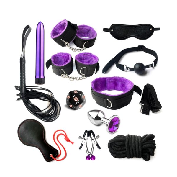 Fantezi Seti Mor - Görsel 1