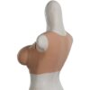 Giyilebilir Silikon Göğüs Kumral Orta Boy D Cup - Görsel 4