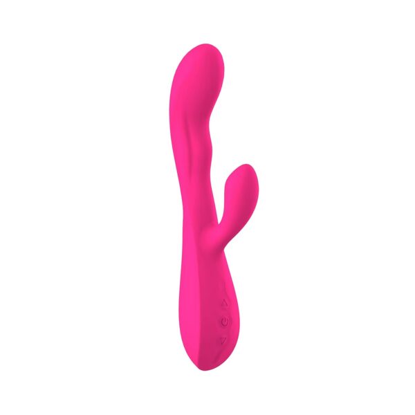 Modern Uyarıcılı Rabbit Vibratör Pembe - Görsel 1