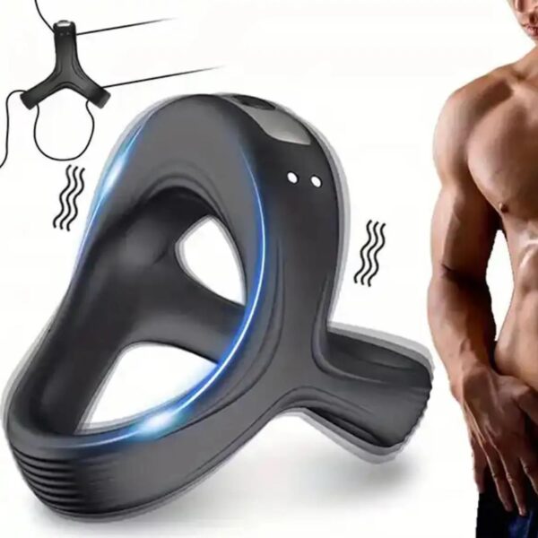 Profesyonel Titreşimli Penis Halkası - Görsel 4