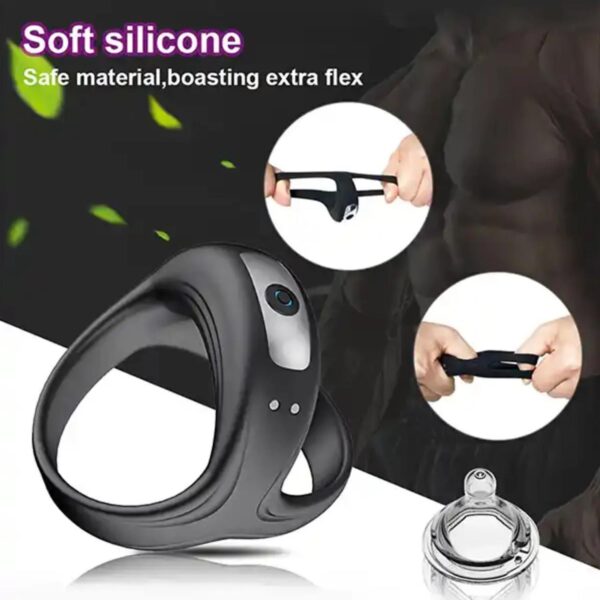 Profesyonel Titreşimli Penis Halkası - Görsel 5