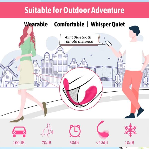 Telefon Kontrollü Yumurta Vibratör - Görsel 2