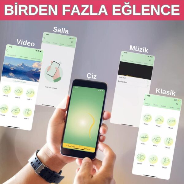 Telefon Kontrollü Yumurta Vibratör - Görsel 5