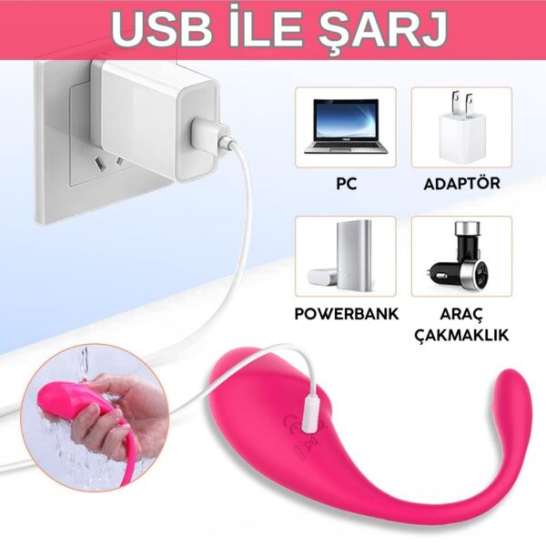 Telefon Kontrollü Yumurta Vibratör - Görsel 6