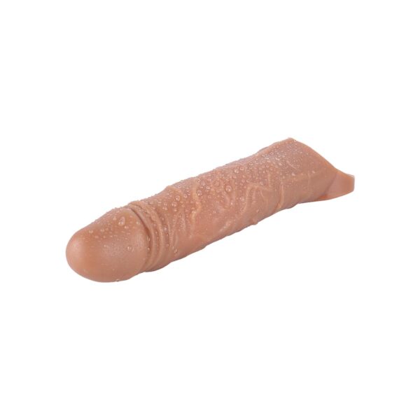 Titreşimli Penis Kılıfı Ten Rengi - Görsel 3