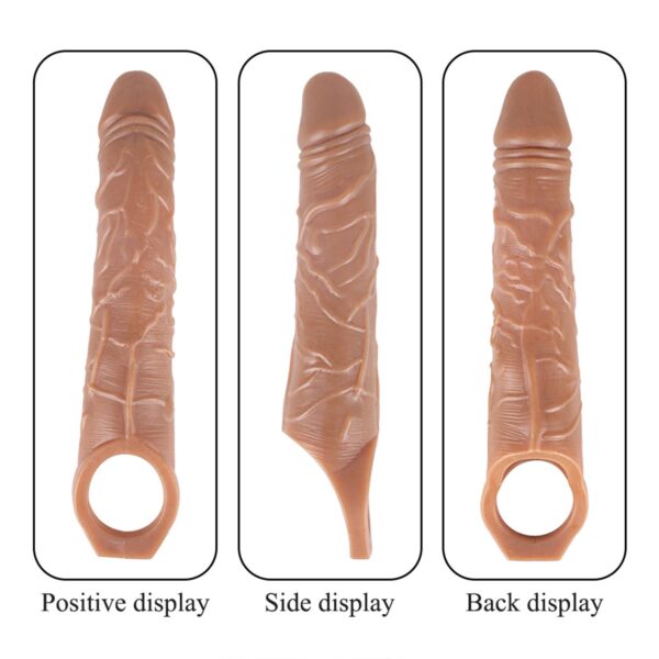 Titreşimsiz Penis Kılıfı Ten Rengi - Görsel 4