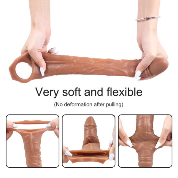 Titreşimsiz Penis Kılıfı Ten Rengi - Görsel 7