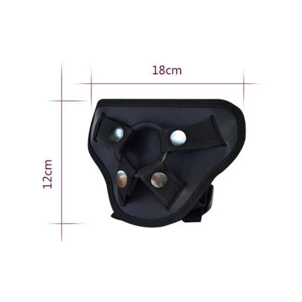 Belden Bağlamalı Realistik Dildo 17 cm - Görsel 2