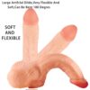 Belden Bağlamalı Realistik Dildo 17 cm - Görsel 6