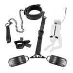 Deri Bağlama Seti Siyah