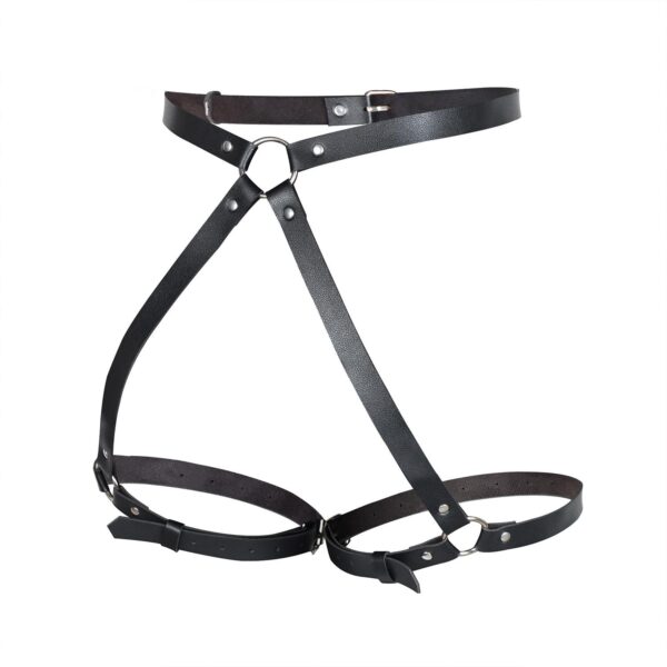 Siyah Ayarlanabilir Bacak ve Kalça Harness - Görsel 5
