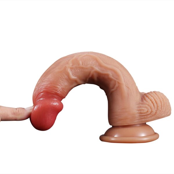 Gerçekçi Dildo - 20,5 cm - Görsel 4