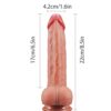 Gerçekçi Dildo - 22cm - Görsel 4