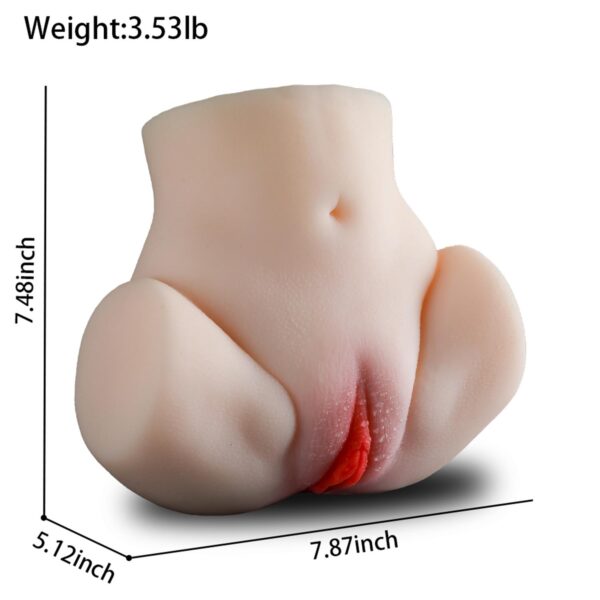 Gerçekçi Kalça Mastürbatör 1,5 kg - Görsel 2