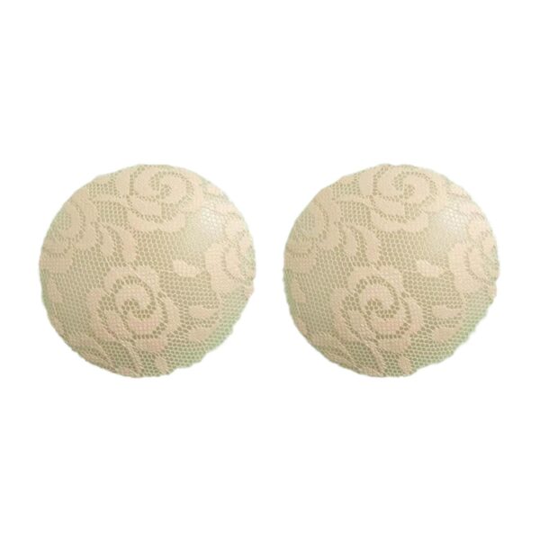 Göğüs Ucu Kapatıcı Desenli Yuvarlak Ten Rengi - Görsel 1