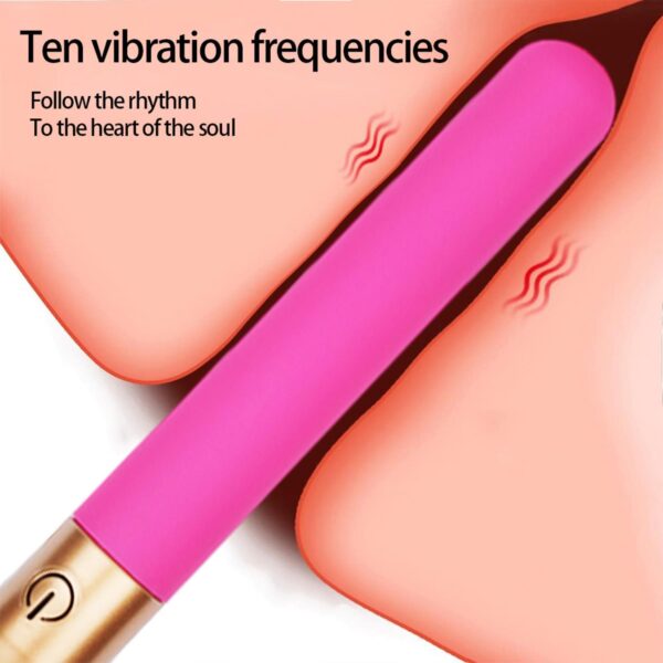 Makyaj Fırçası Şeklinde Vibratör Mor - Görsel 4