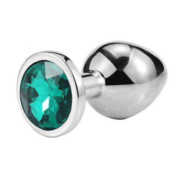 metal-elmas-tasli-anal-plug-koyu-yesil-kucuk-boy-2007.jpg Metal Elmas Taşlı Anal Plug Zümrüt Küçük Boy - Görsel 1