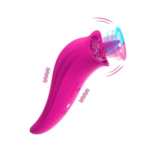 Modern Licking Vibratör Pembe - Görsel 2