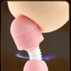 Modern Masaj Wand Vibratör Pembe - Görsel 4
