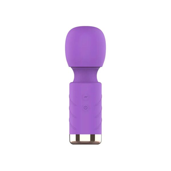 Modern Mini Wand Vibratör Mor - Görsel 1