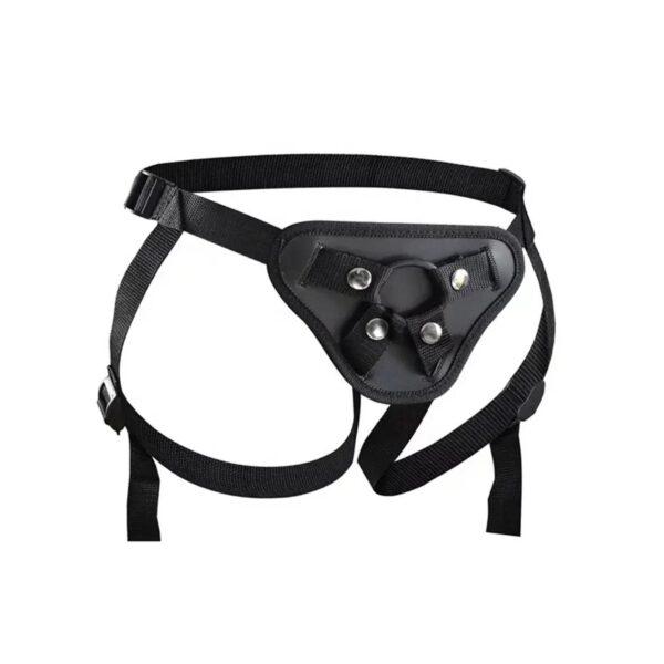 Pembe Tilki Strapon Kemeri Siyah - Görsel 1