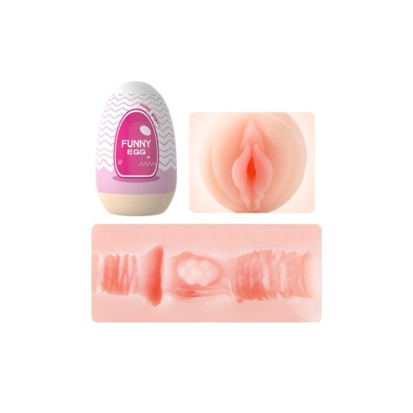 Pembe Tilki Yumurta Mastürbatör - Görsel 4