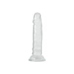 Şeffaf Fosforlu Silikon Dildo 13 cm