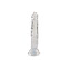 Şeffaf Silikon Gerçekçi Dildo 14cm