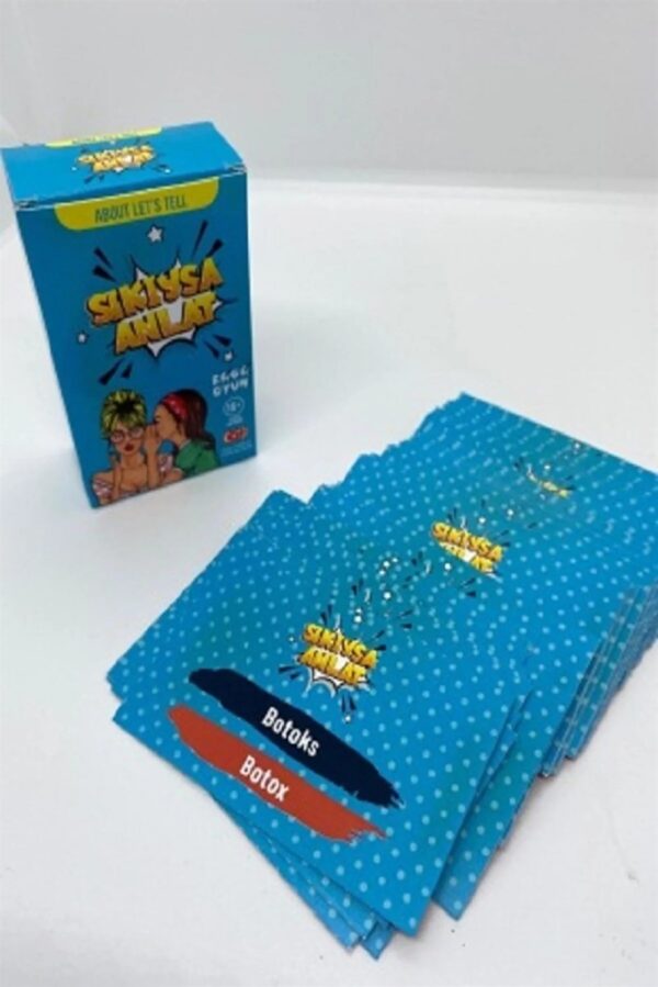 Sıkıysa Anlat +16 Yetişkin Kart Oyunu - Görsel 1