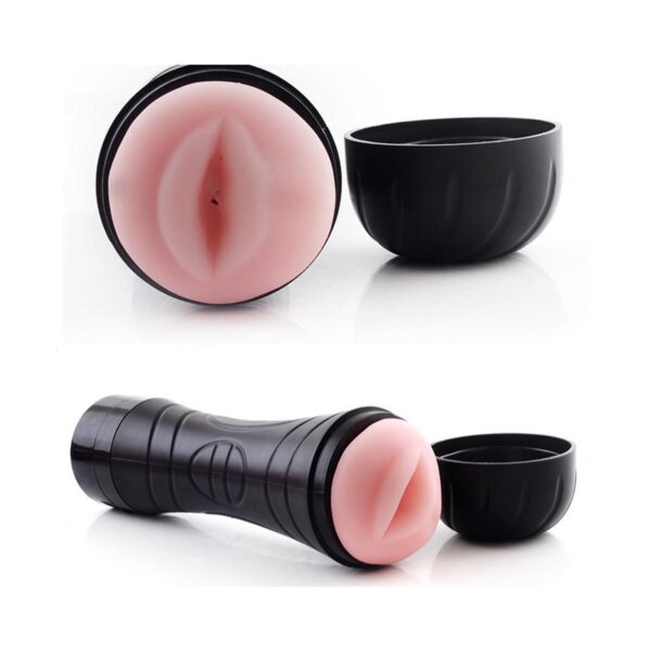 Silikon Fener Tipi Titreşimli Suni Vajina Mastürbatör - Görsel 2