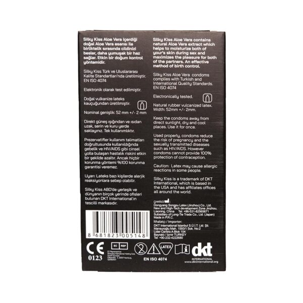 Silky Kiss Aloe Vera Özlü Prezervatif - Görsel 4
