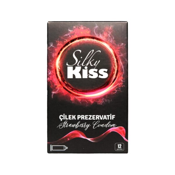 Silky Kiss Çilekli Prezervatif - Görsel 1