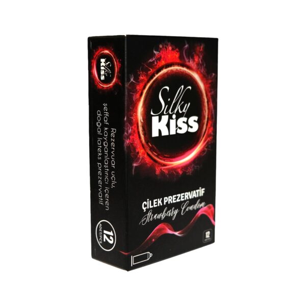 Silky Kiss Çilekli Prezervatif - Görsel 3