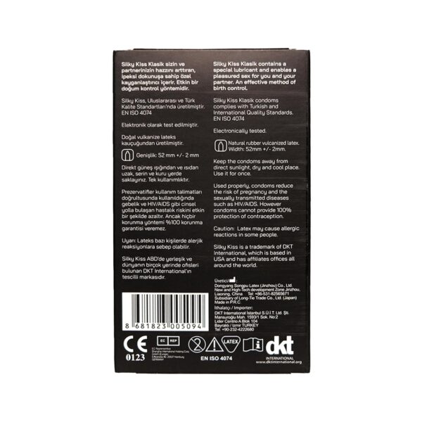 Silky Kiss Klasik Prezervatif - Görsel 3