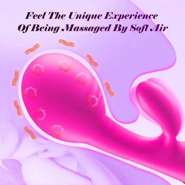 Şişebilen Vibratör Rose - Görsel 4