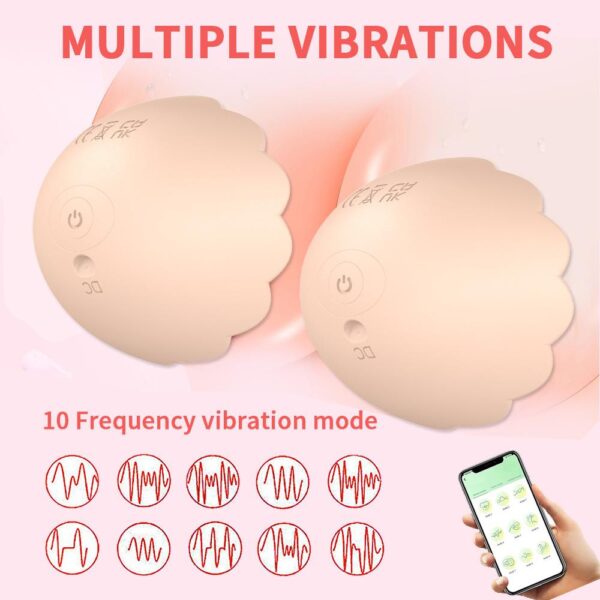 Telefon Kontrollü Göğüs Vibratörü - Görsel 8