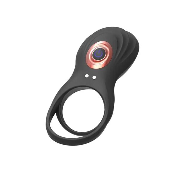 Titreşimli Büyük Penis Halkası Siyah - Görsel 1
