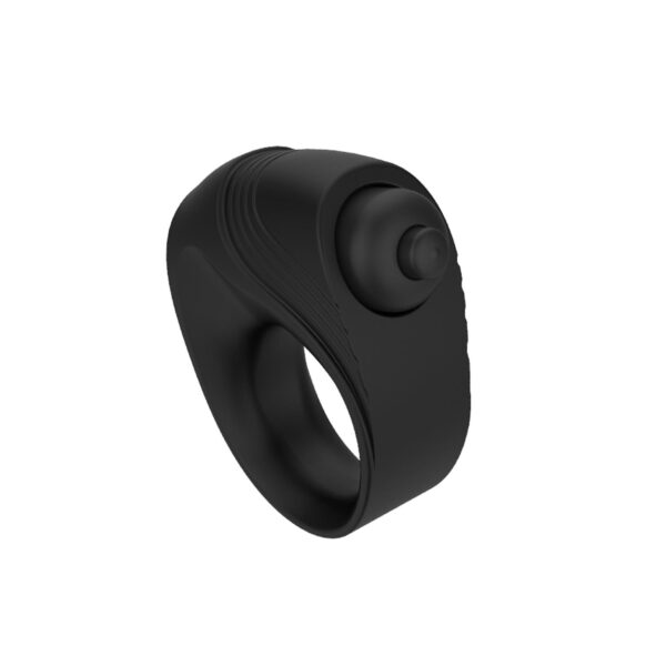 Titreşimli Penis Halkası Siyah - Görsel 1