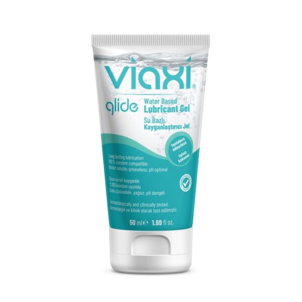 Viaxi Glide Su Bazlı Kayganlaştırıcı Jel Sade 50 ml - Görsel 1