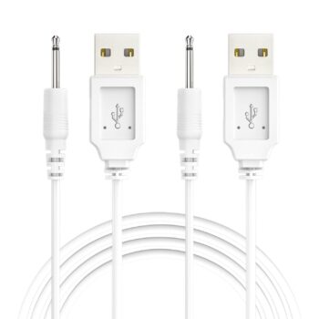 Vibratör İçin DC Uçlu USB Şarj Kablosu 30 cm