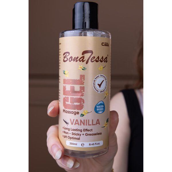 Bona Tessa Vanilya Aromalı Masaj Jeli 250 ml - Görsel 6