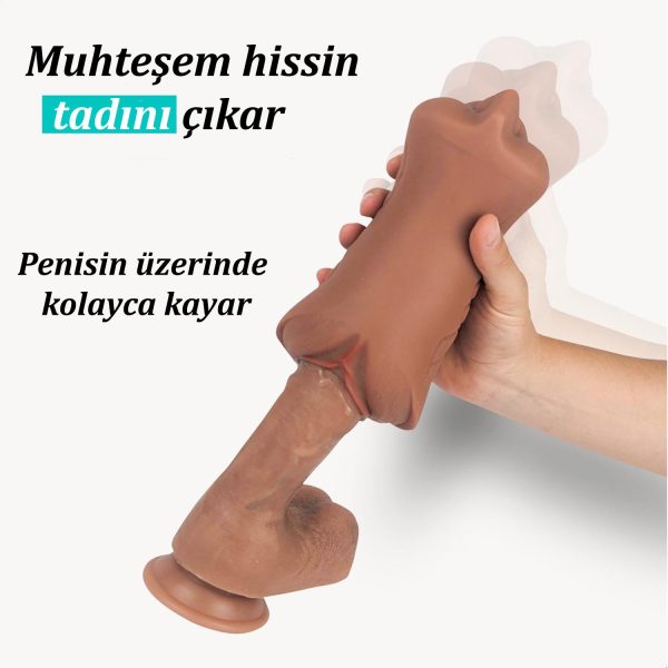 Lisa 3’lü Gerçekçi Mastürbatör – Ağız, Vajina ve Anal Deneyim - Görsel 6