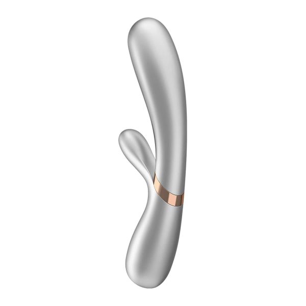 Satisfyer Hot Lover App Kontrollü Tavşan Vibratör Silver - Görsel 3