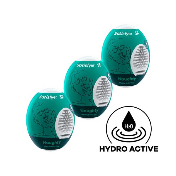 Satisfyer Naughty Yumurta Mastürbatör 3'lü Set - Görsel 1