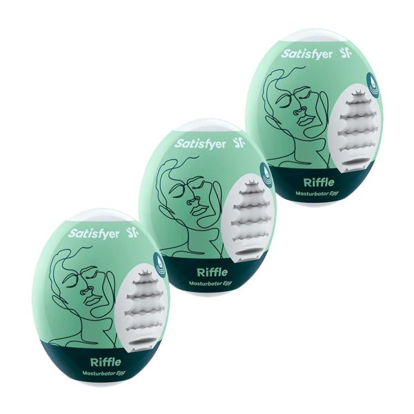 Satisfyer Riffle Yumurta Mastürbatör 3'lü Set - Görsel 1