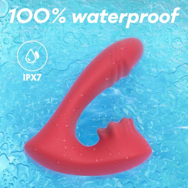 S-Hande Forest Rain-RCT Kırmızı Vibratör - Görsel 4