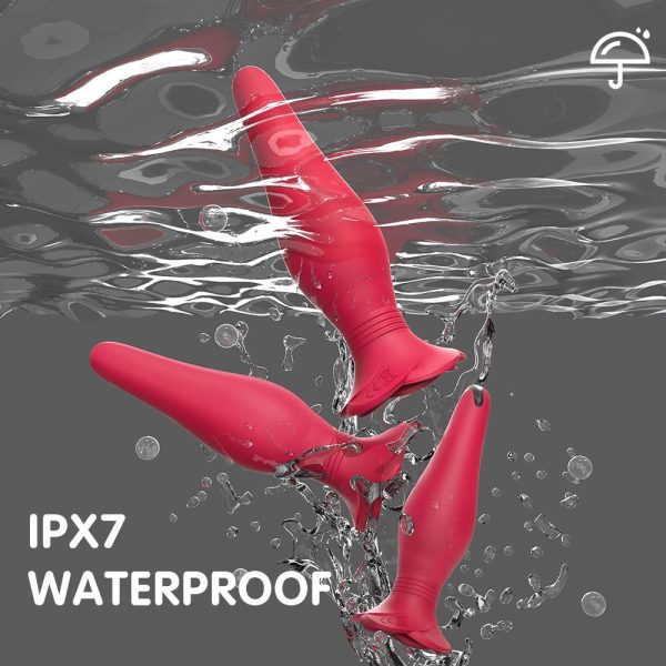 S-Hande Frenzier RCT Rose Plug Vibratör Set - Görsel 3