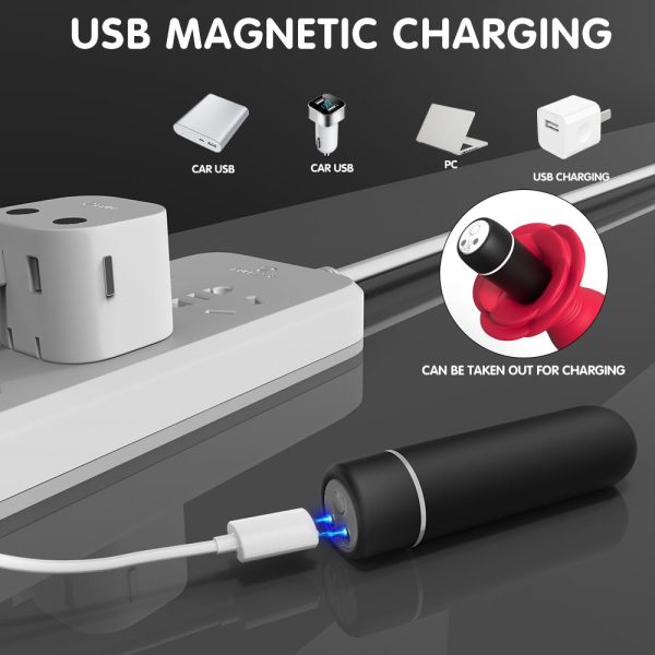 S-Hande Frenzier RCT Rose Plug Vibratör Set - Görsel 5